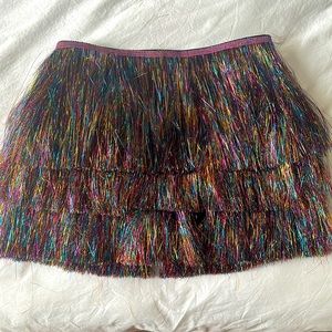 Sparkly Tinsel Skirt!! Only worn once! Perfect for Eras Tour or an event!